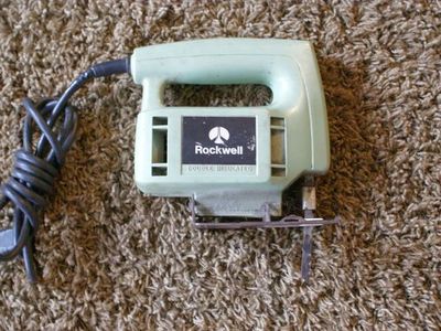 Expiring Rockwell 2-Speed Double Insulated Jigsaw - Good Condition
