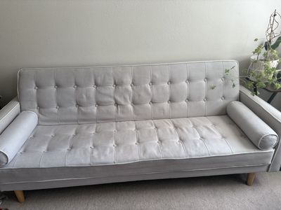 Modern fold out sofa 3 bed