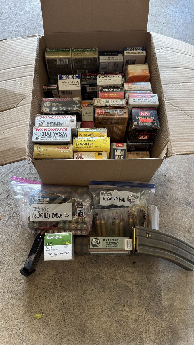 Assorted Ammo Bundle As-IS