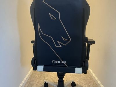 Secretlab Titan Team Liquid Edition Gaming Chair - Black/White with adjustable armrests