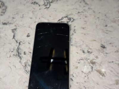 Apple iPhone 14 - White - Cracked Screen and Back