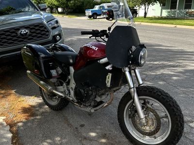 2001 Suzuki SV650 adventure touring motorcycle