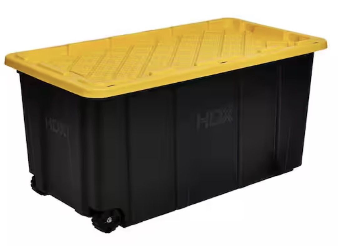 BRAND NEW Heavy Duty Totes - Multiple Storage Bins