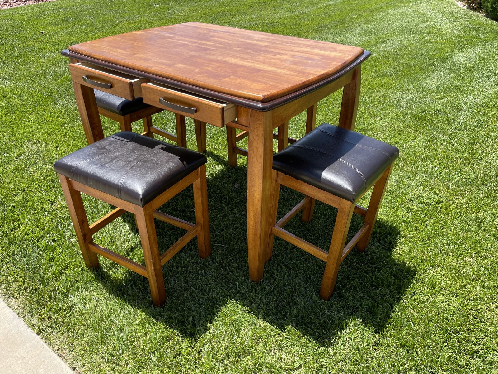Table and stools