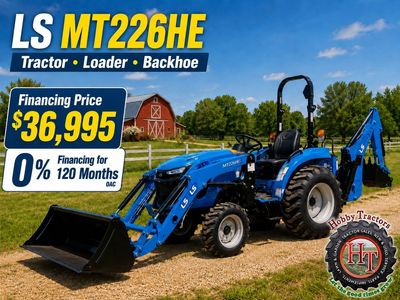 LS MT226H Tractor, Loader and Backhoe