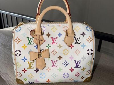 Louis Vuitton Speedy 25 purse Murukami 20th annive