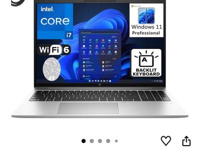 HP EliteBook 860 G9 16” i7 – Intel Evo vPro – Bang & Olufsen – Like New