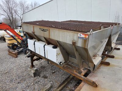 Swenson Spreader Stainless Steel Sander Bed