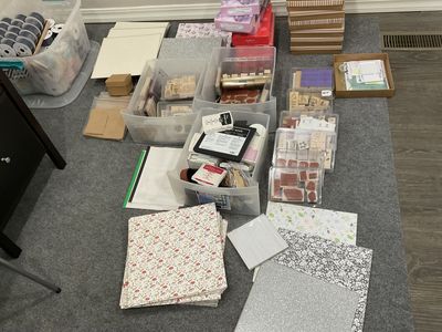 Scrapbook Supplies/Garage Sale