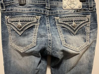 Miss Me skinny jeans 28 L