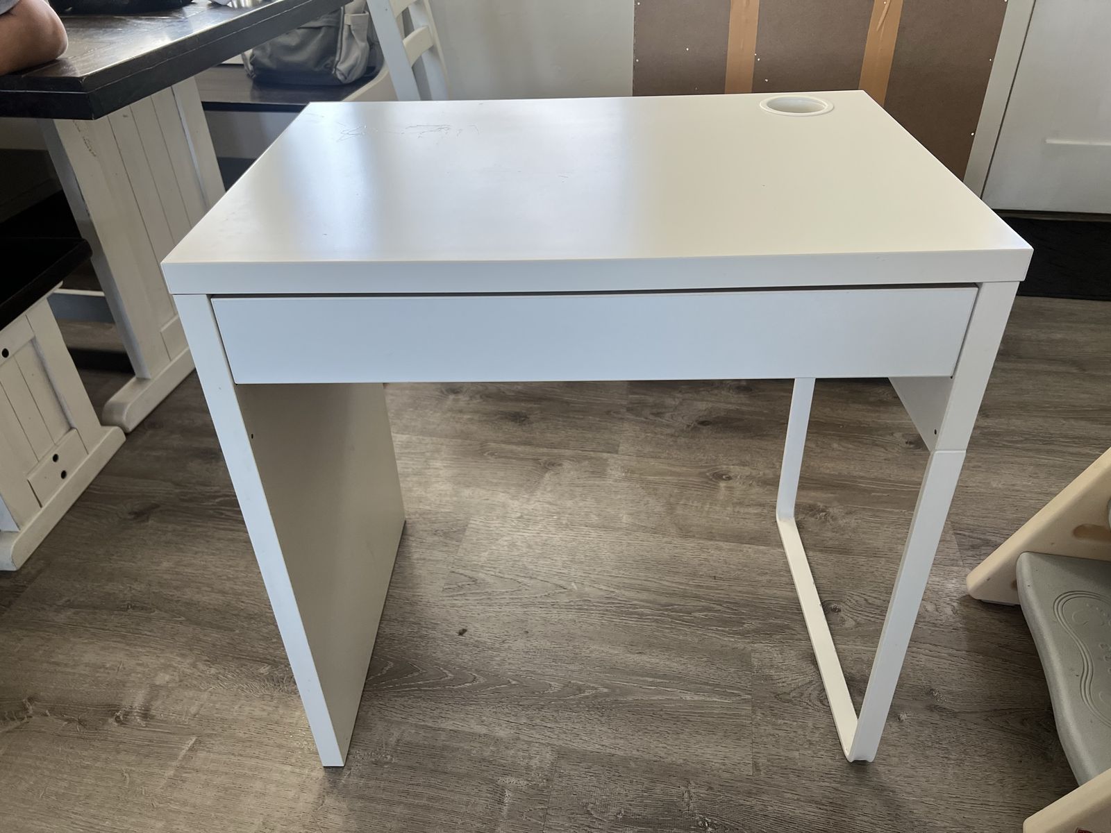 Desk and chair
