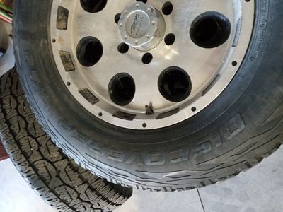 Chevy 6 x 5.5 wheels and 245 75 17