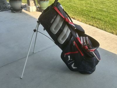 Puma Volition COOLFlow Lightweight Stand Golf Bag - 7 Pockets, No Rips/Tears, All Zippers Work