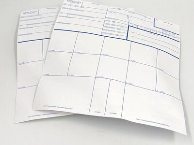 Finger Printing Application with Ink Pads Set of 2