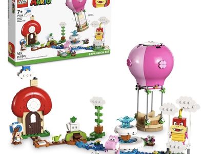 LEGO Super Mario Peach’s Garden Balloon Ride Expansion Set 71419