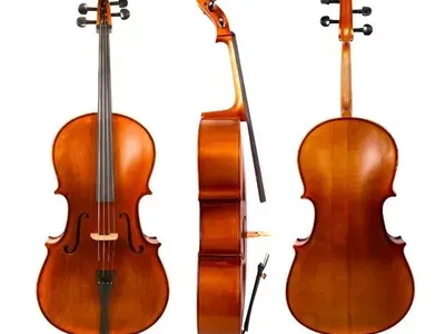 1/4 Size Cello with Soft Case and Bow