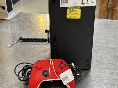 Microsoft Xbox Series X 1TB Console with Red Controller