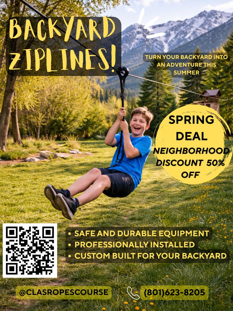BACKYARD Ziplines