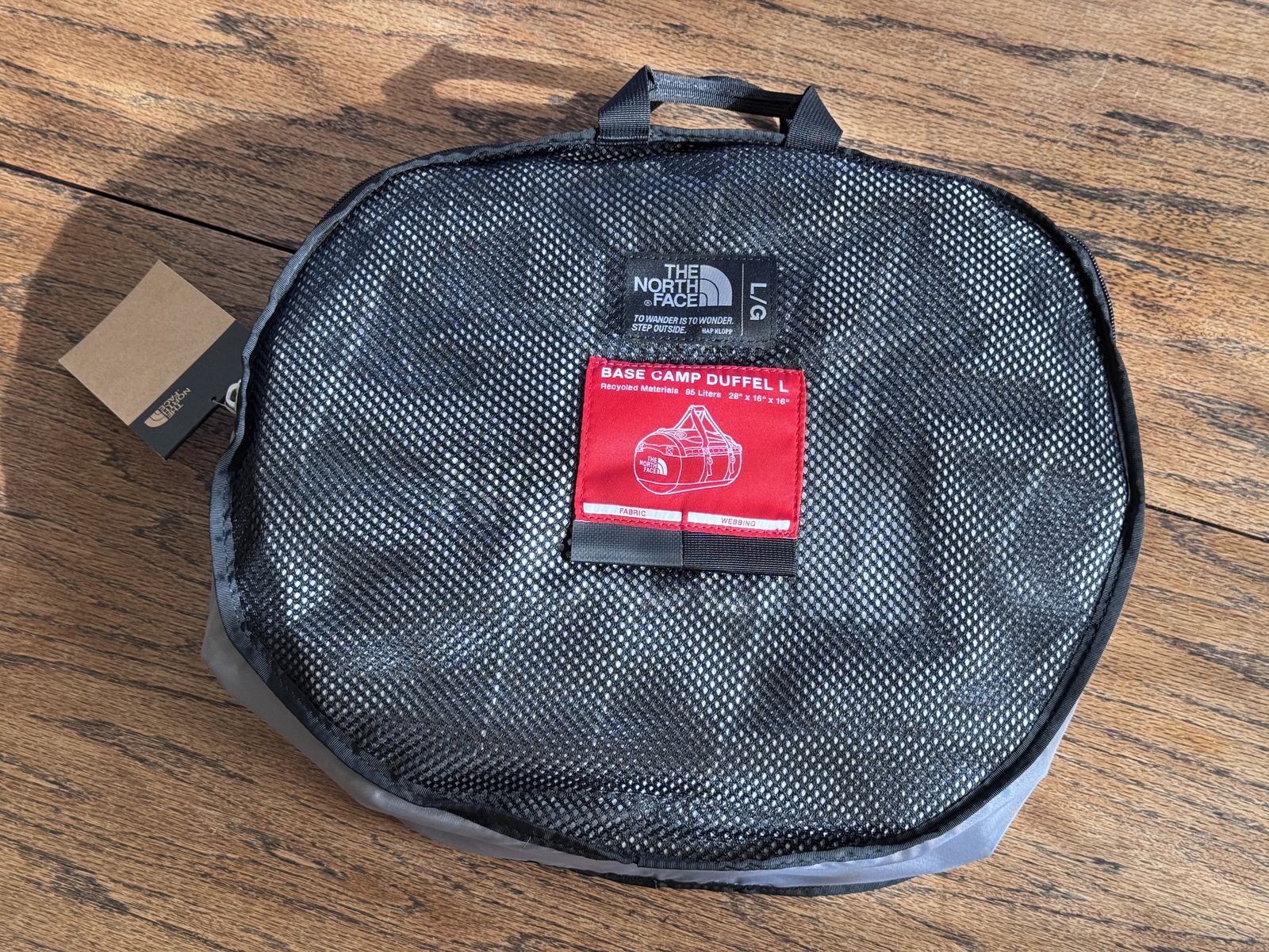 NORTH FACE BASE CAMP DUFFEL SIZE LARGE NEW BLACK