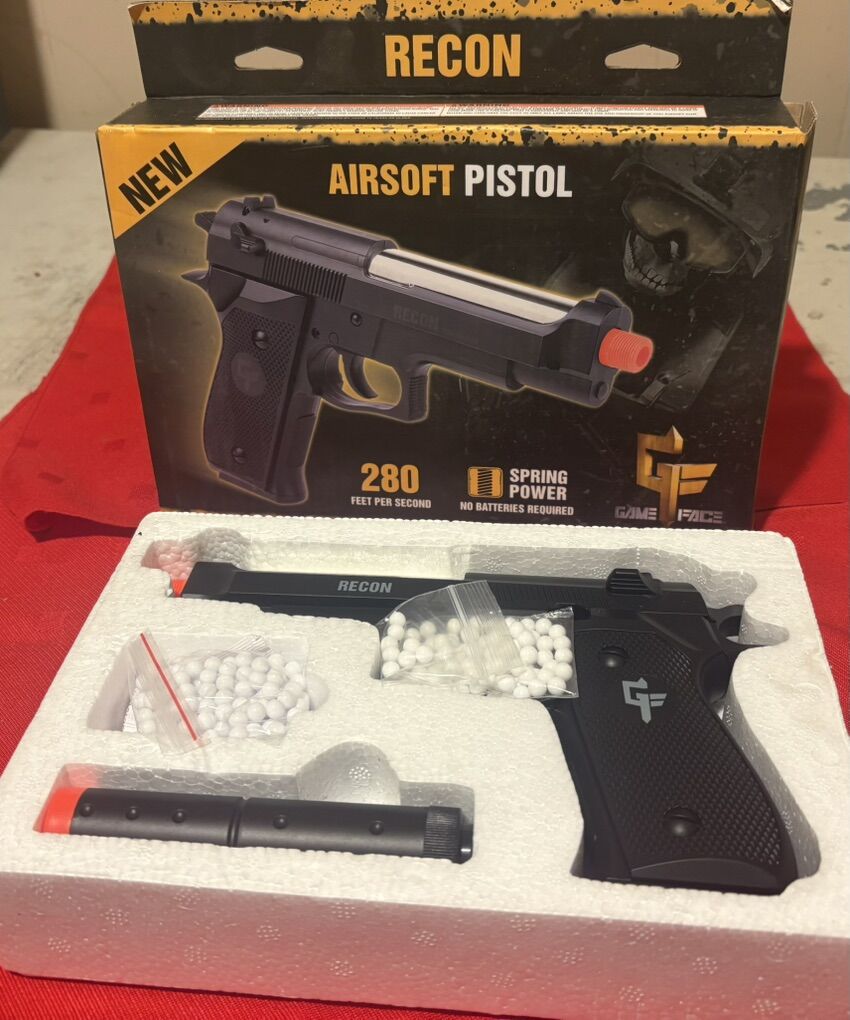 GameFace Airsoft Pistol Model GFRAP22B