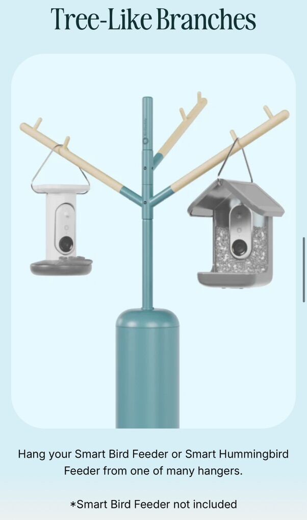 BIRD buddy Nature Station, Pole mounting system