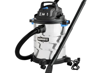 6 Gallon Stainless Steel Wet/Dry Vac