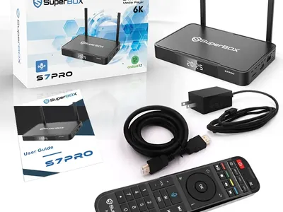 SuperBOX S7PRO 32GB 6K Smart Media Player