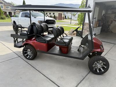 2020 EZGO L6 Golf Cart – 6 Passenger – Lifted- Excellent Condition