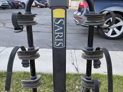 Heavy duty mountain bike rack