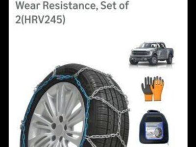 New in Box! Snow Tire Chains.