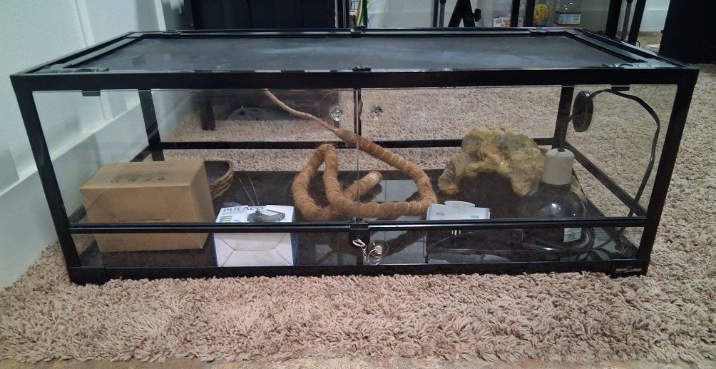 40 gallon Terrarium and Supplies 