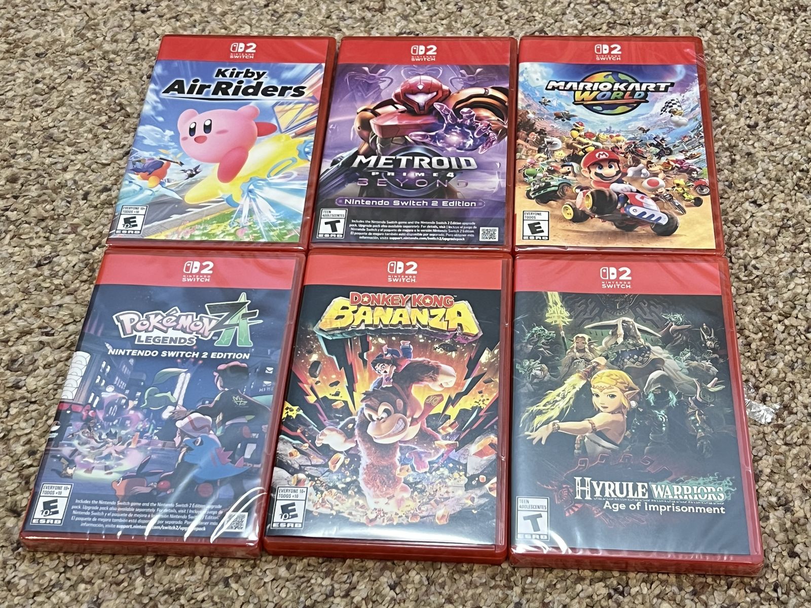 Nintendo Switch 2 1st Party Games. Buy, Trade, or Rotate Options
