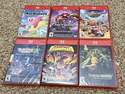Nintendo Switch 2 1st Party Games. Buy, Trade, or Rotate Options
