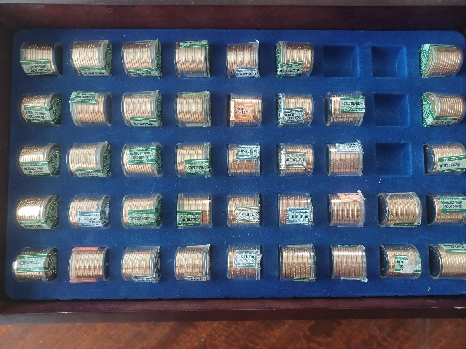 Presidential dollar rolls