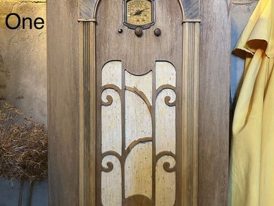 Vintage Wood Console Radios Radio