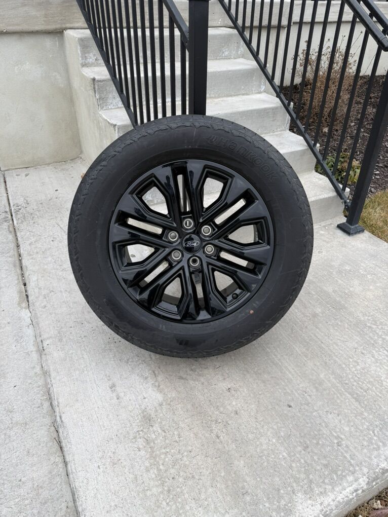 Ford F150 Rims and Tires 275/60R20 Hankook