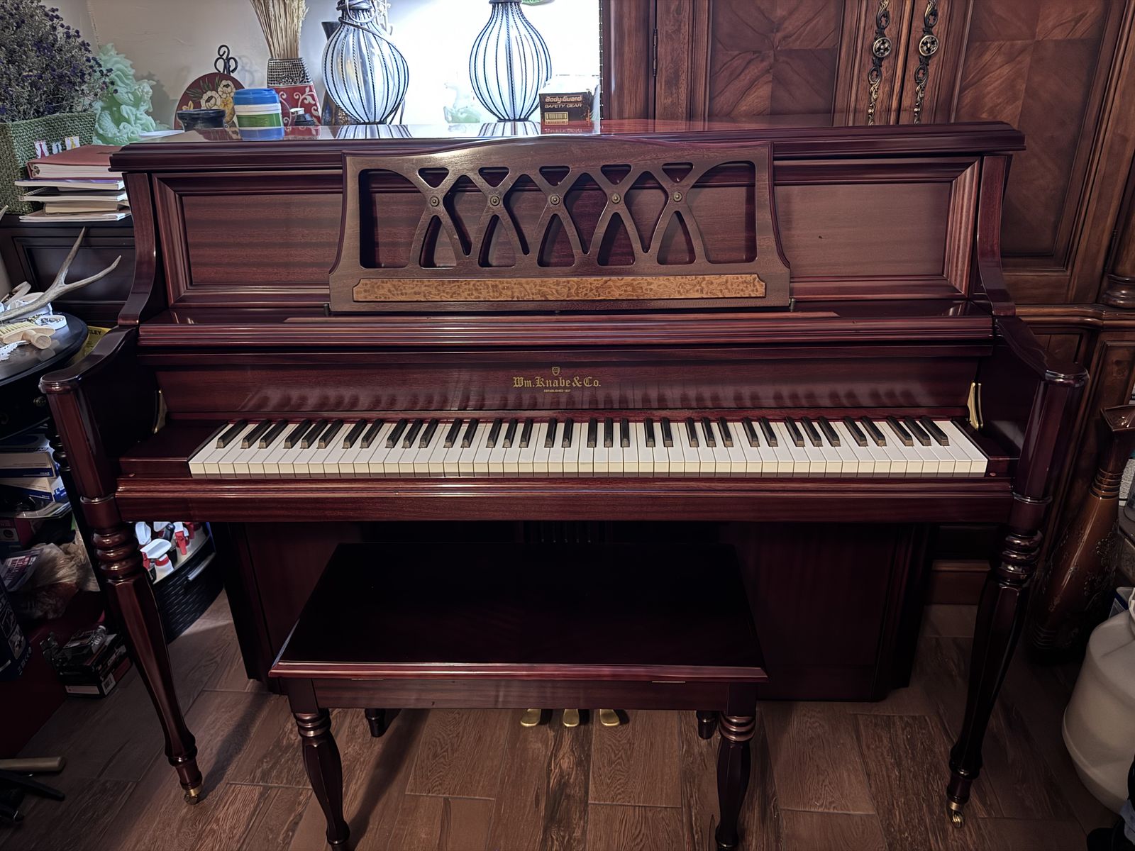 Em. Knabe & Co Piano with free delivery and free home tuning services