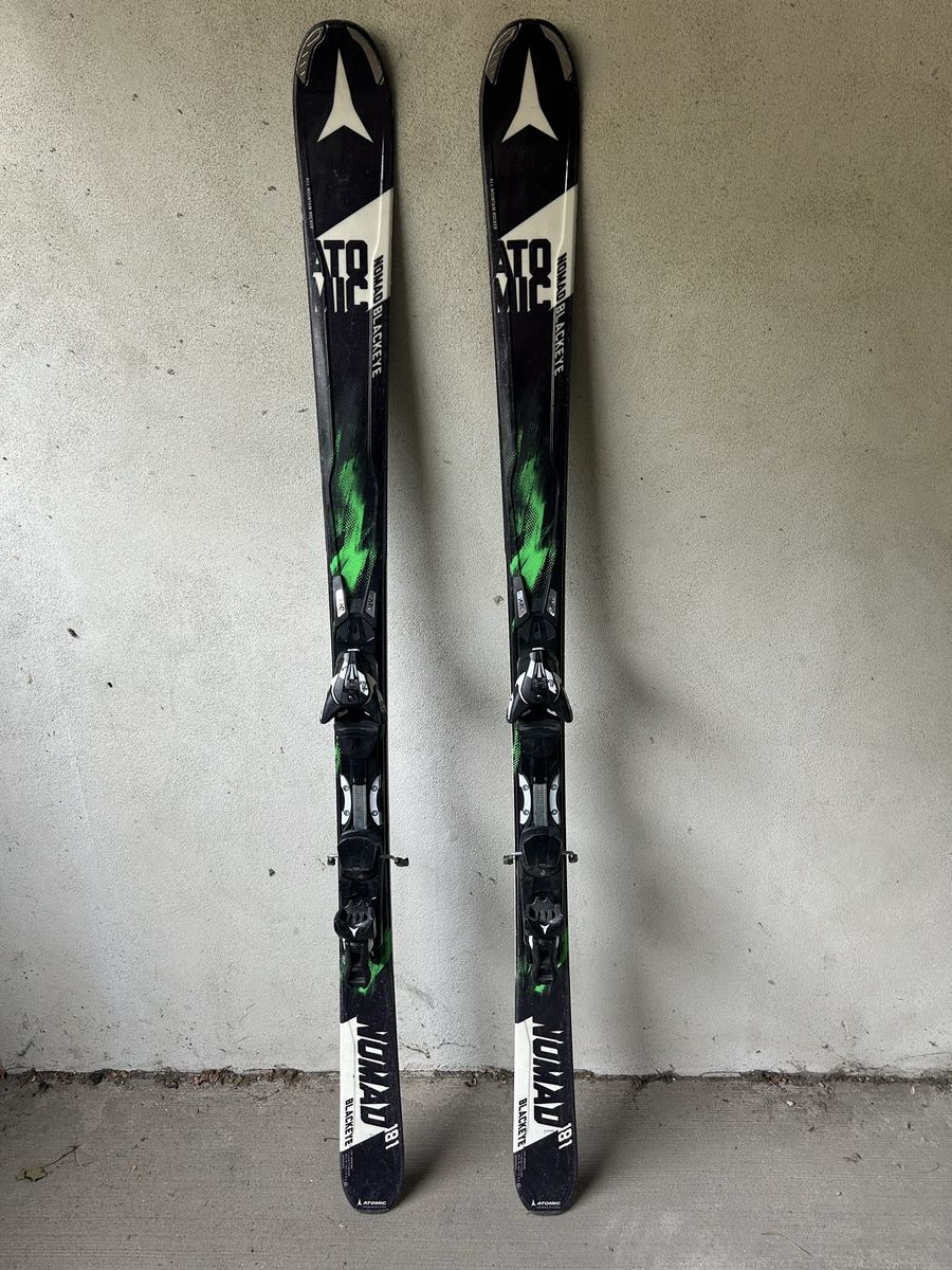 Atomic Nomad Blackeye All Mountain Rocker Skis 181cm with Bindings