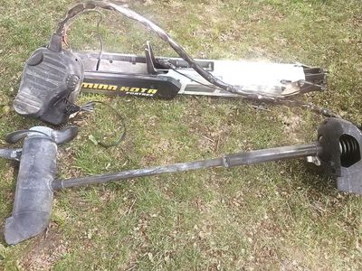 Minn Kota Fortrex Trolling Motor- Good Used Condition