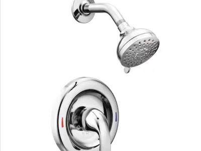 Moen Adler Chrome 1-handle Multi-function 3.5-in Round Shower Faucet