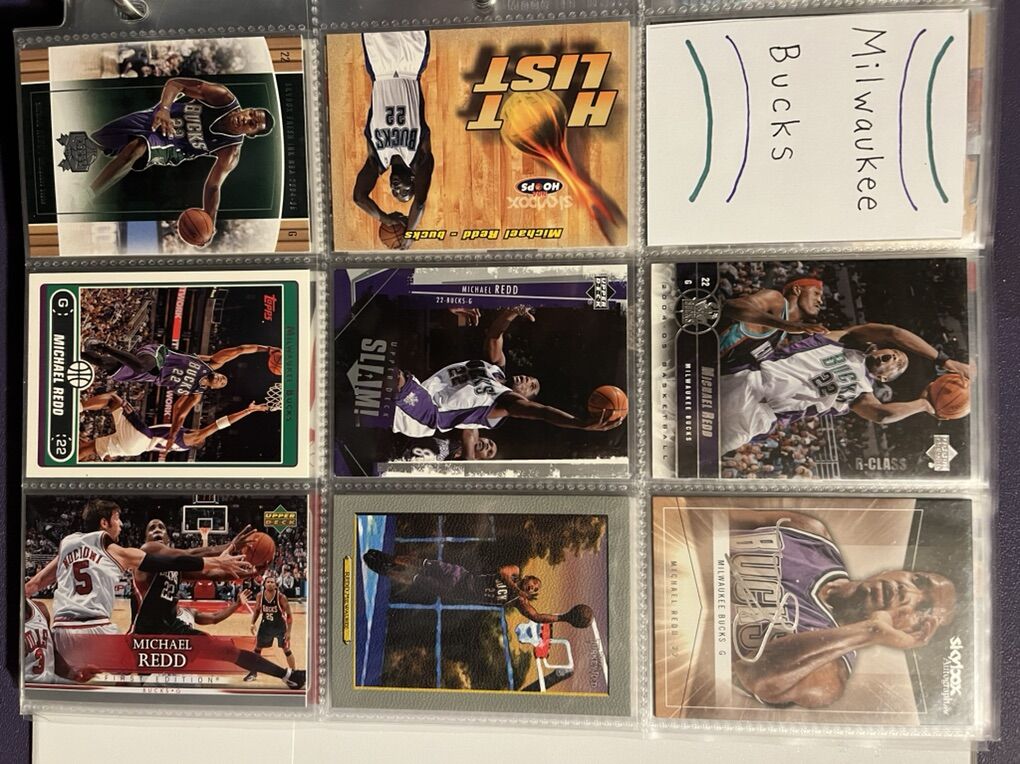Milwakee Bucks Basketball cards