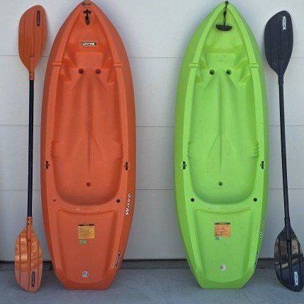 Pair of Youth Kayaks