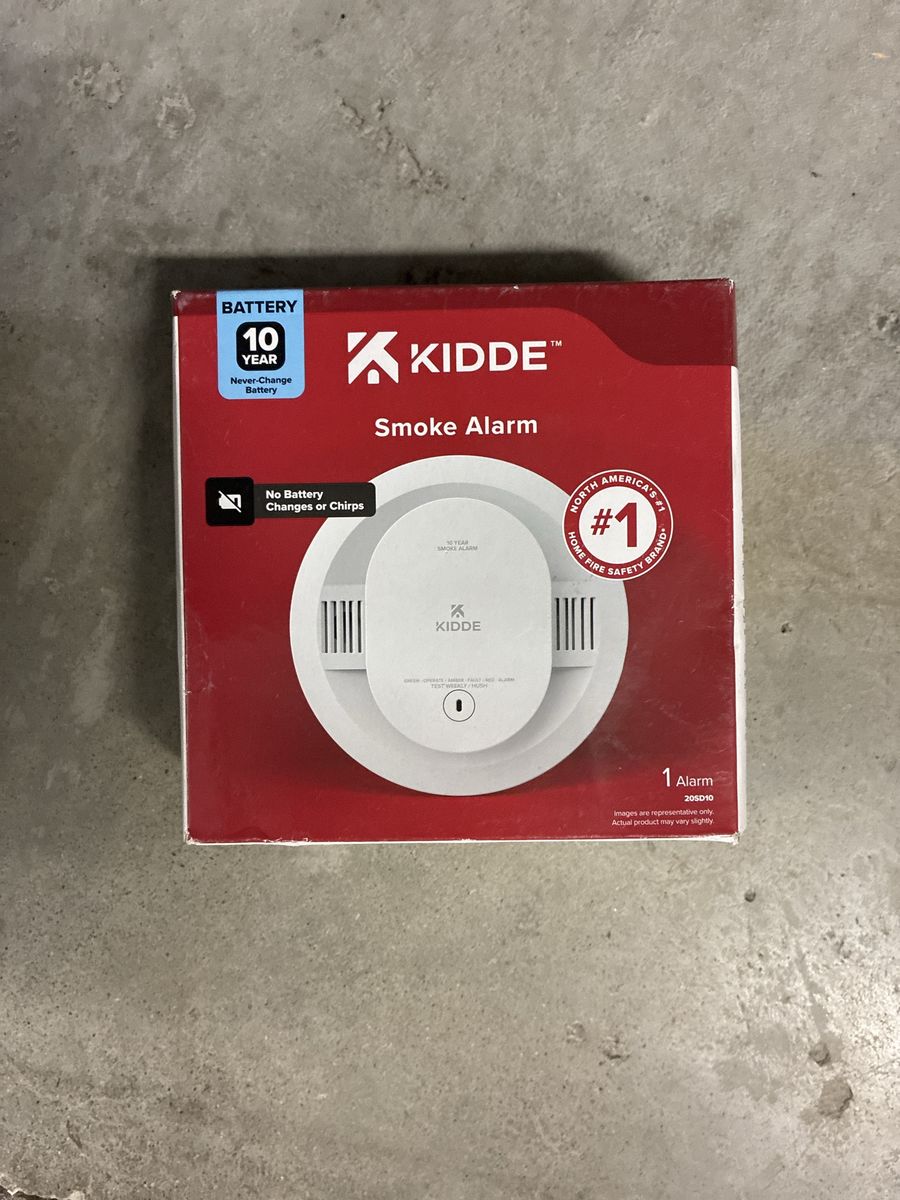 Kidde 10-Year Battery Smoke Alarm - New in Box