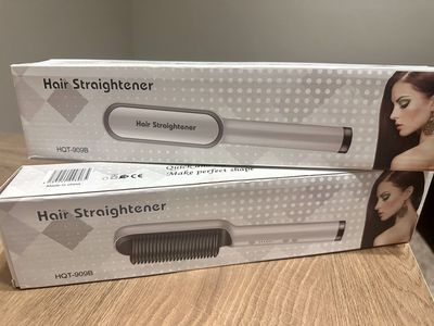 Hair Straightener Brush for Perfect Shape - New in Box