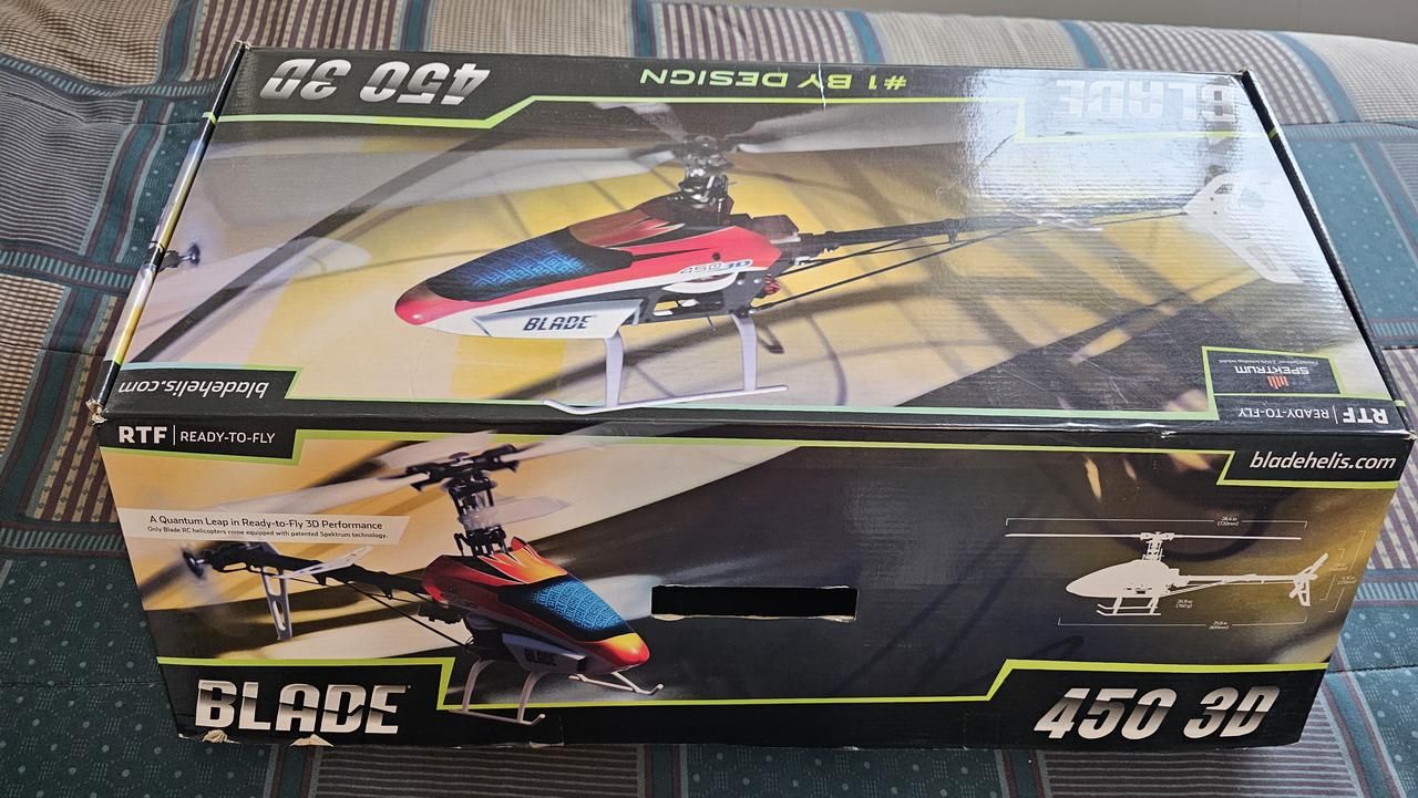Horizon Blade 450 3D RC Helicopter New In Box