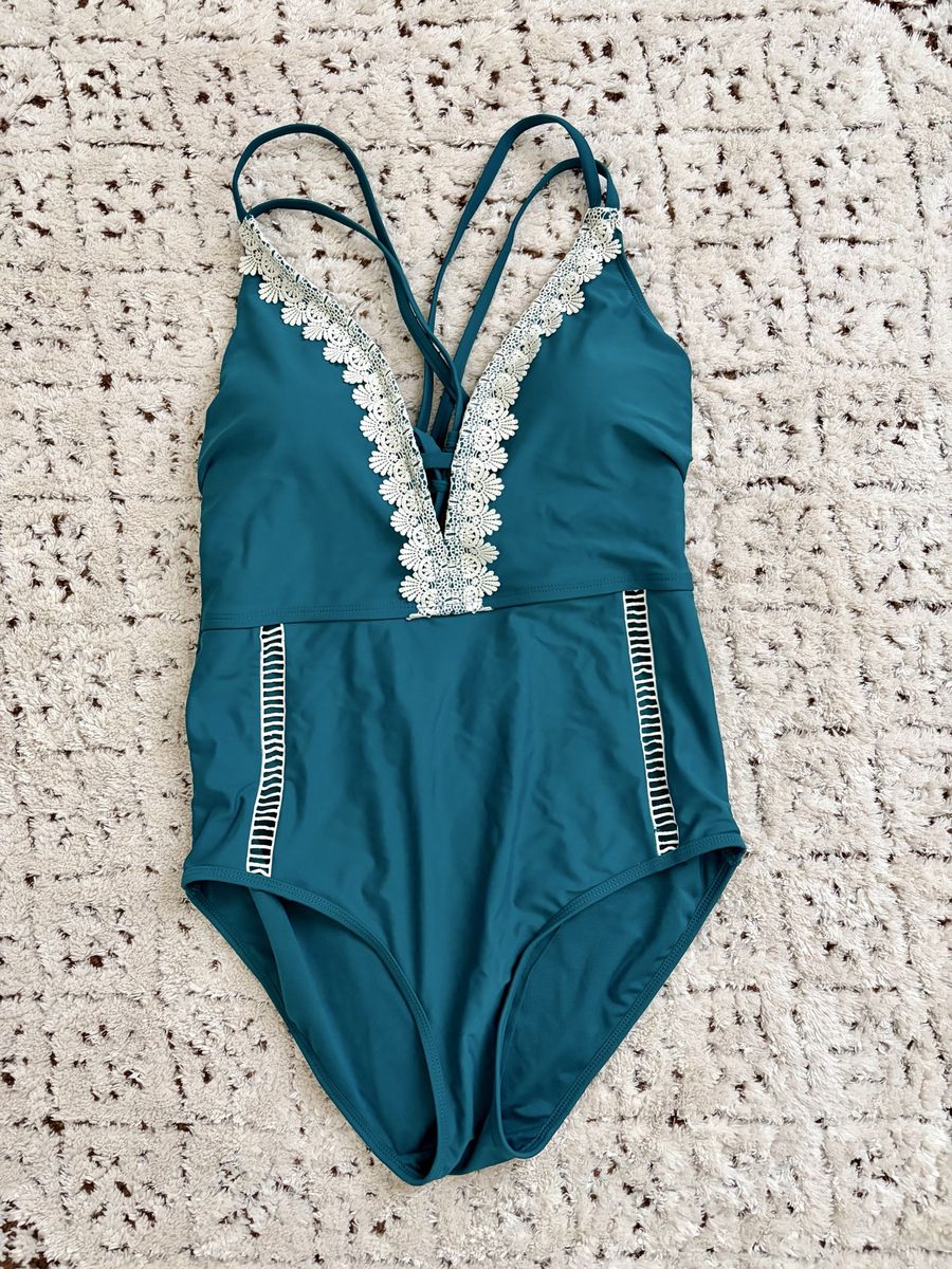 Teal One-Piece Swimsuit