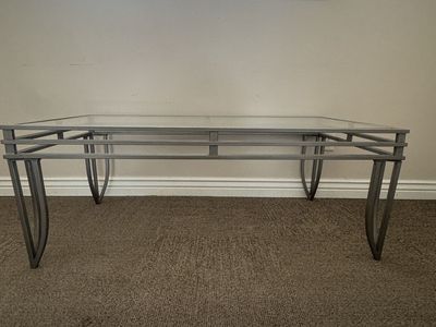 Glass coffee tables
