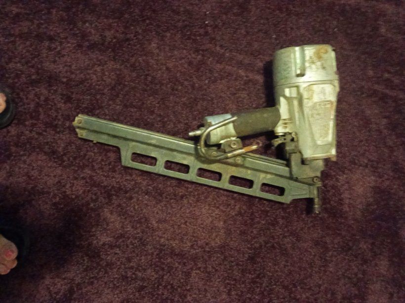 Used Pneumatic Nail Gun Framing Nailer