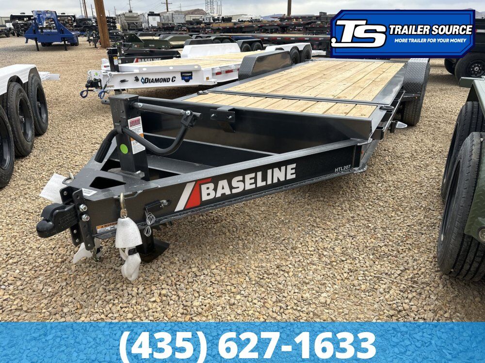 7x20 Diamond C Baseline HTL 207 Tilt Trailer - 14K GVWR