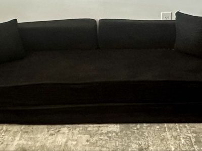 Kids Modular Modern Corduroy Sofa Bed (74" x 28" x 19")
